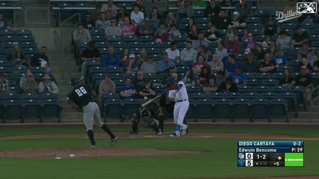 Dodgers: Watch Diego Cartaya Smash a Home Run Off Former MLB