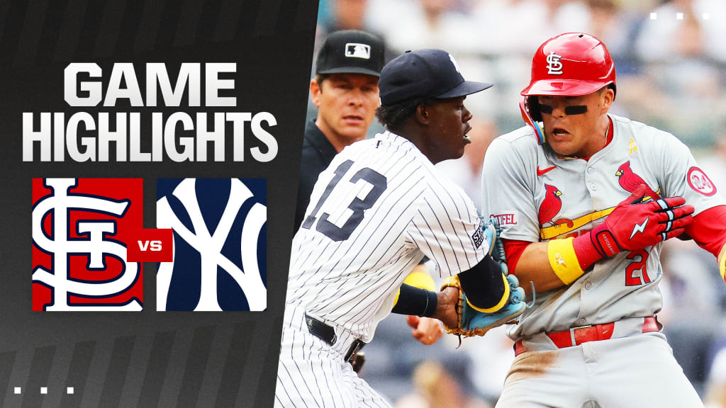 Cardinals vs. Yankees Highlights | 09/01/2024 | St. Louis Cardinals