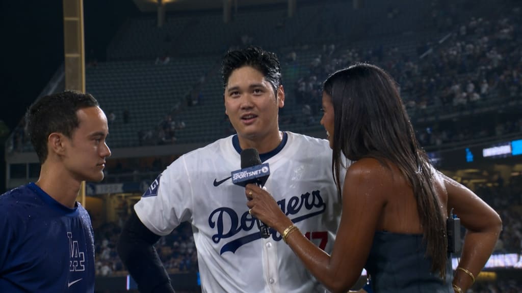 Shohei Ohtani on joining the 40-40 club