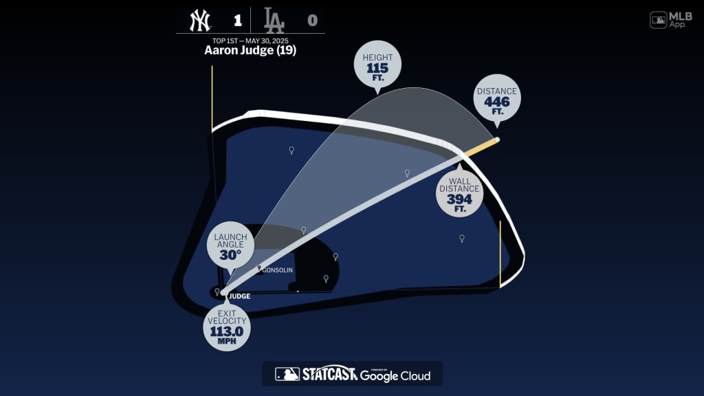 Aaron Judge: Home Run Statcast Analysis