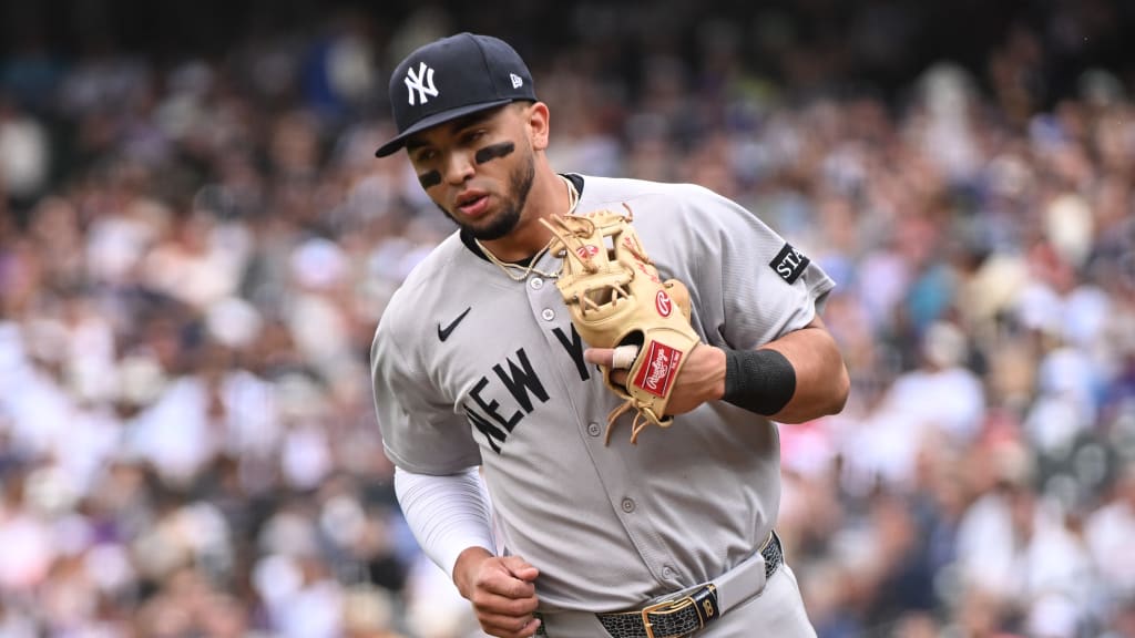 Oswald Peraza's great snag at third base
