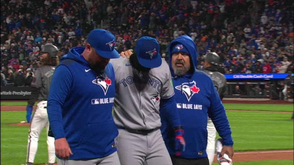 George Springer is removed from the game