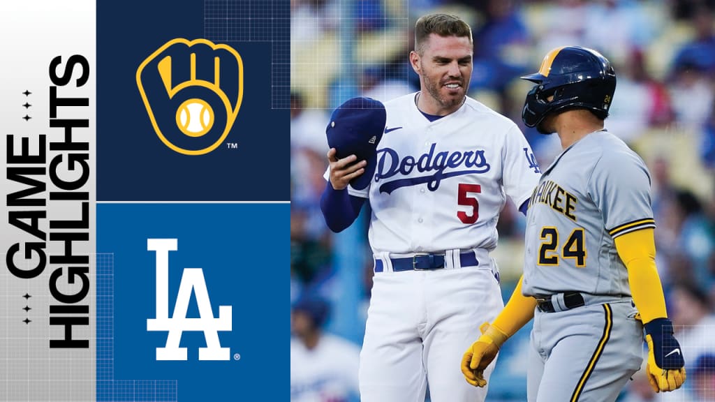 Los Angeles Dodgers vs Milwaukee Brewers Highlights