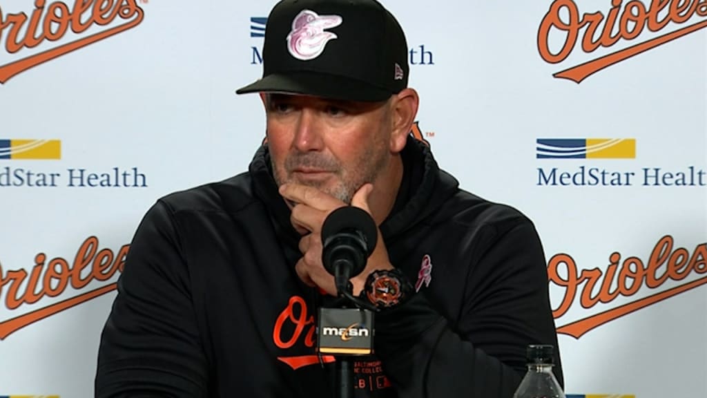 Brandon Hyde on 9-2 loss to D-backs | 05/12/2024 | Baltimore Orioles