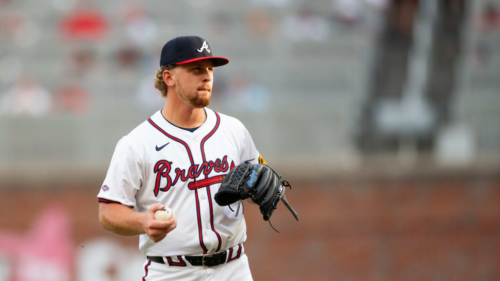 Spencer Schwellenbach fans five in his MLB debut