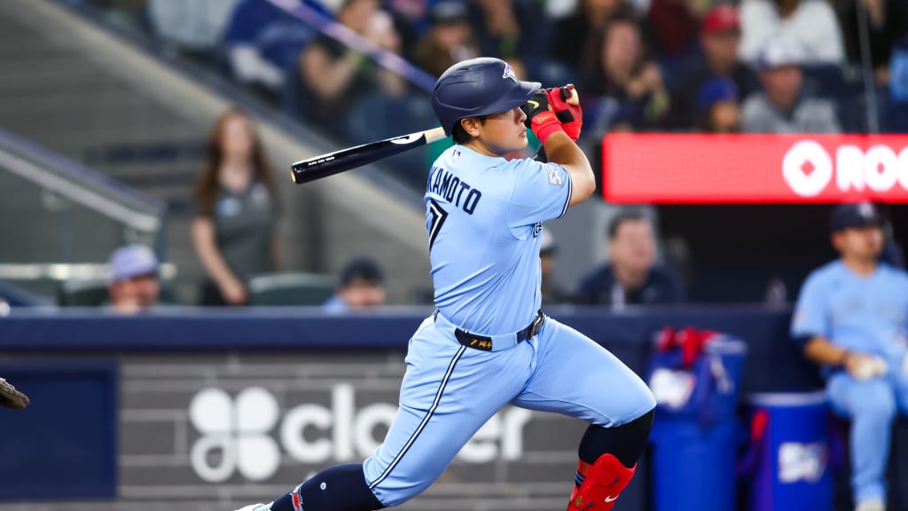 Kazuma Okamoto's two-run single