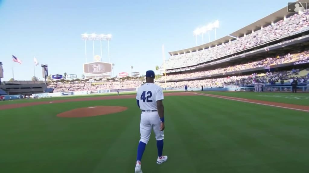 Stands empty of Blacks on Jackie Robinson Day!