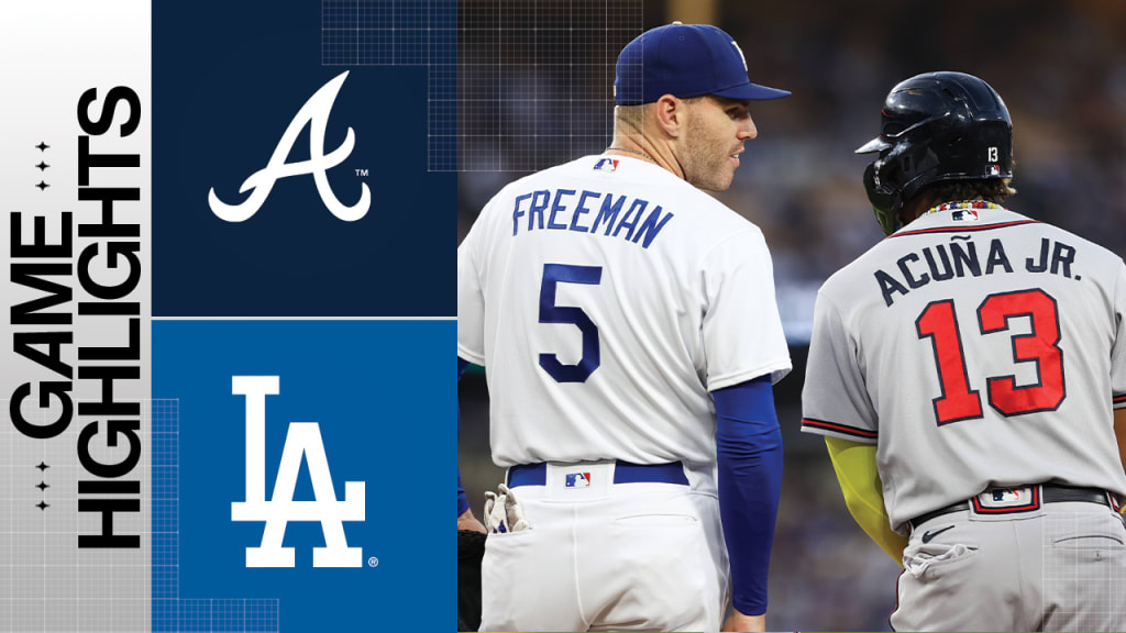 Official atlanta Braves vs Los Angeles Dodgers 2023 MLB gameday