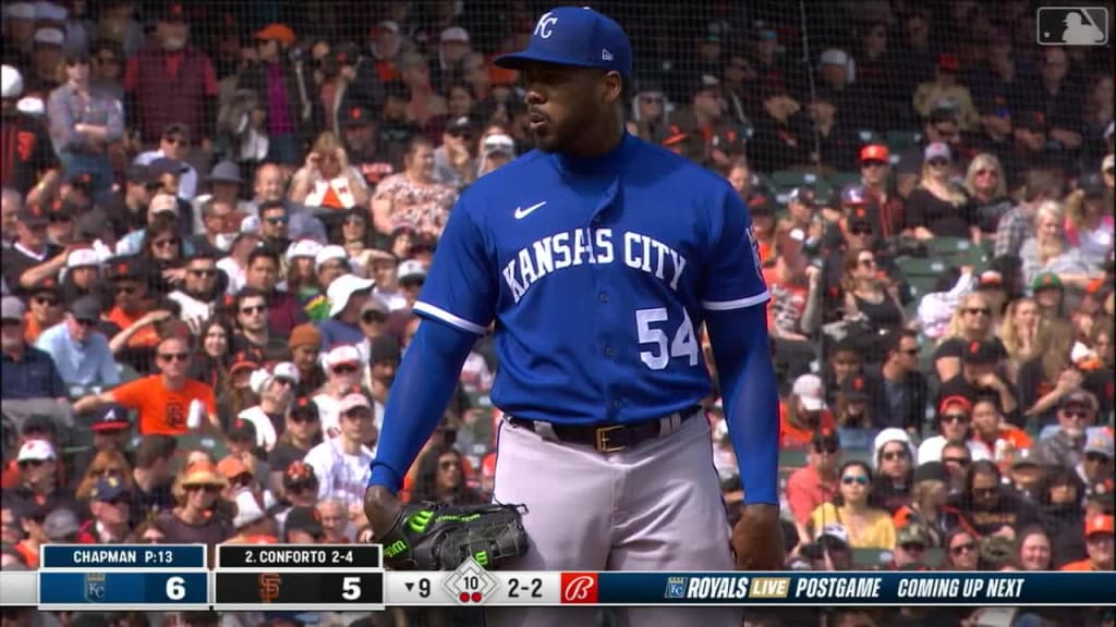 KC Royals reliever Aroldis Chapman off to good start in 2023