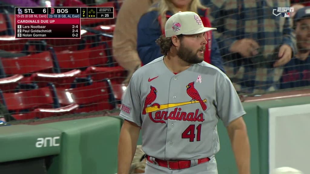 Logos and uniforms of the St. Louis Cardinals Busch Stadium MLB