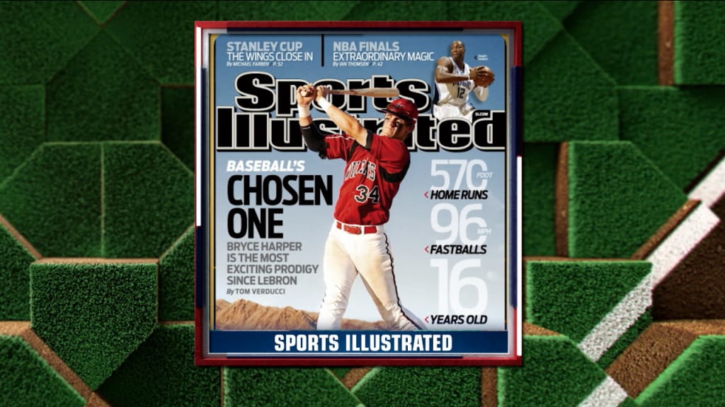 Bryce Harper debuted in Sports Illustrated 10 years ago - Sports