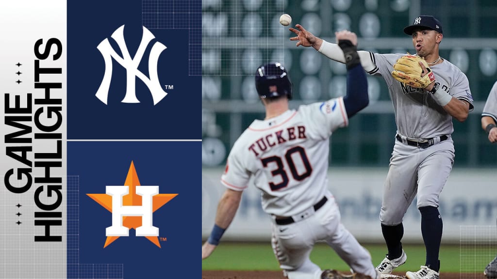New York Yankees vs. Houston Astros Highlights