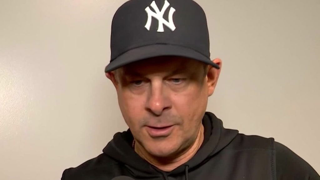 Aaron Boone talks Juan Soto's injury, more