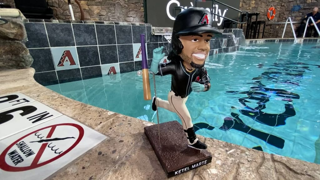 Ketel Marte's batflip bobblehead night at Chase Field | 06