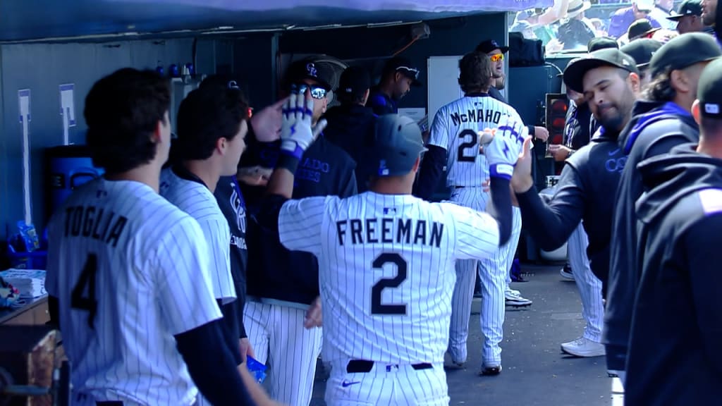 Tyler Freeman's sac fly