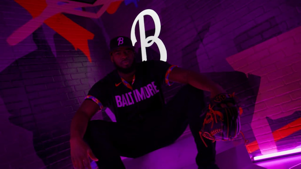 Pink store orioles jersey
