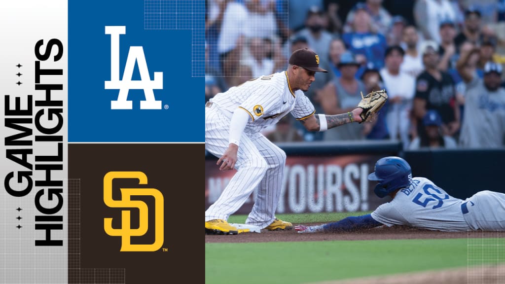 Los Angeles Dodgers vs. San Diego Padres Highlights