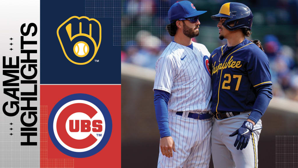 Cubs brewers hot sale