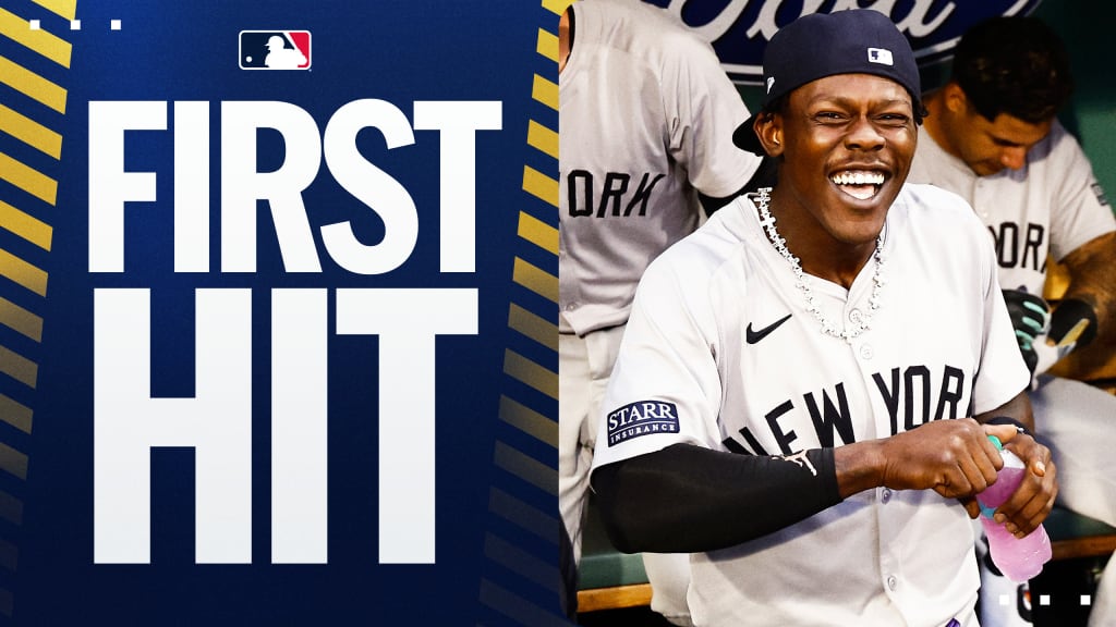 Jazz Chisholm Jr. singles in Yankees debut