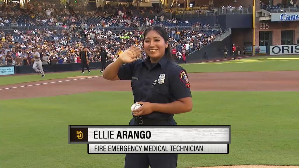 What a night! Thank you San Diego @padres for honoring me yesterday for the  ceremonial first pitch 🙏🏻 Thank you everyone that came out to…