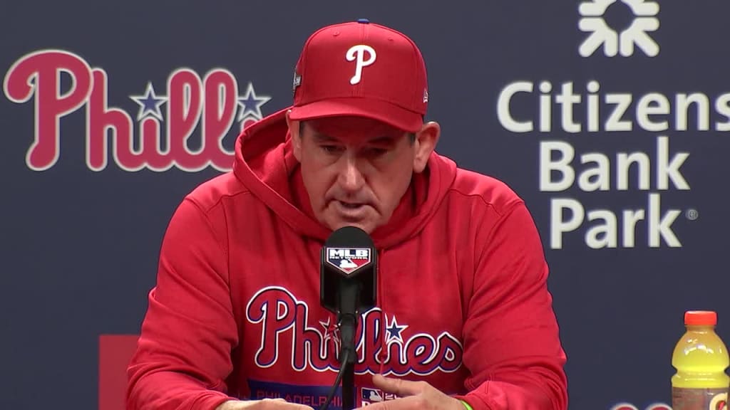 Phillies manager Rob Thomson on return to postseason | 10/02/2023 |  Philadelphia Phillies