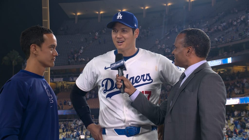 Shohei Ohtani on his first pitch with Decoy, more | 08/28/2024 | Los Angeles Dodgers