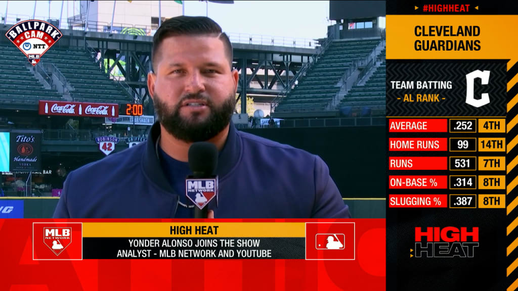 Yonder Alonso joins High Heat | 08/25/2022 | MLB.com