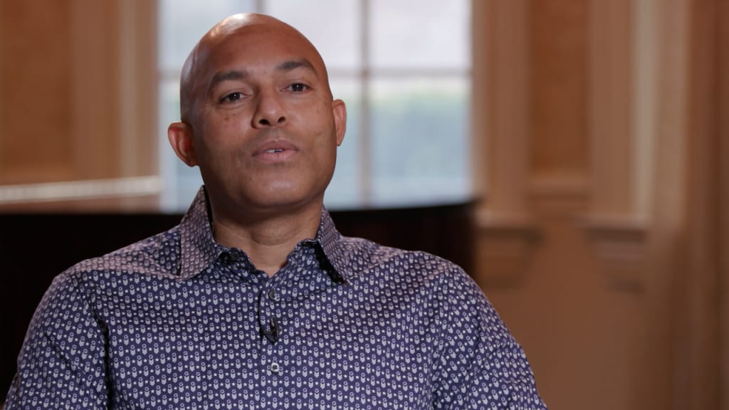 Mariano Rivera on his first tryout