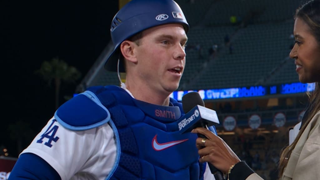 Will Smith on the Dodgers' pitching in near no-hitter