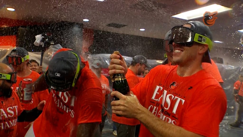 Orioles Celebrate Winning AL East