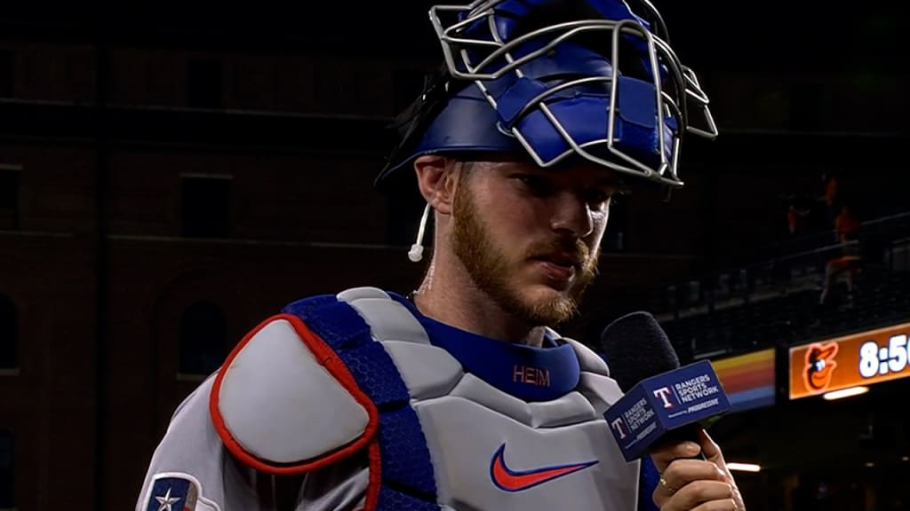 Jonah Heim on Jacob deGrom's one-hit, scoreless start
