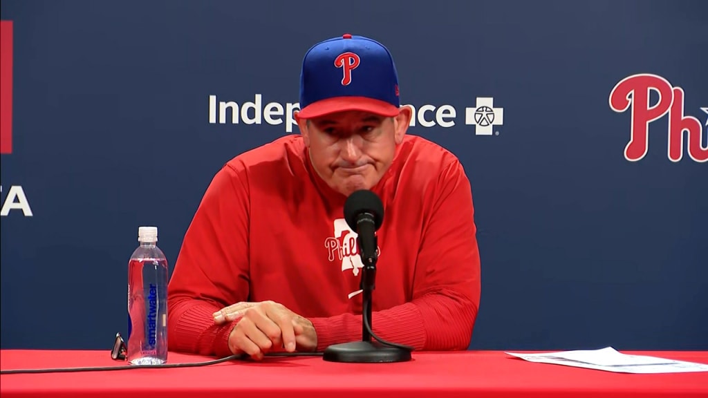 Rob Thomson discusses the Phillies' 6-5 loss