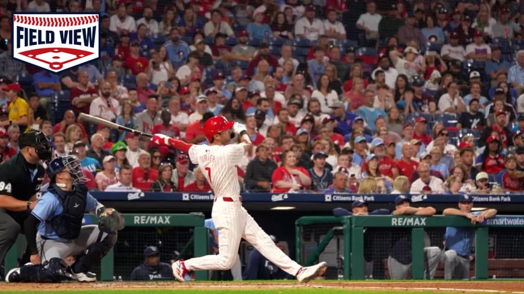 Field View: Trea Turner homers vs. Rays