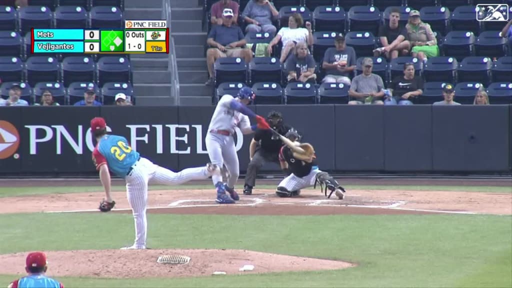 Baty's First Citi Field Home Run 