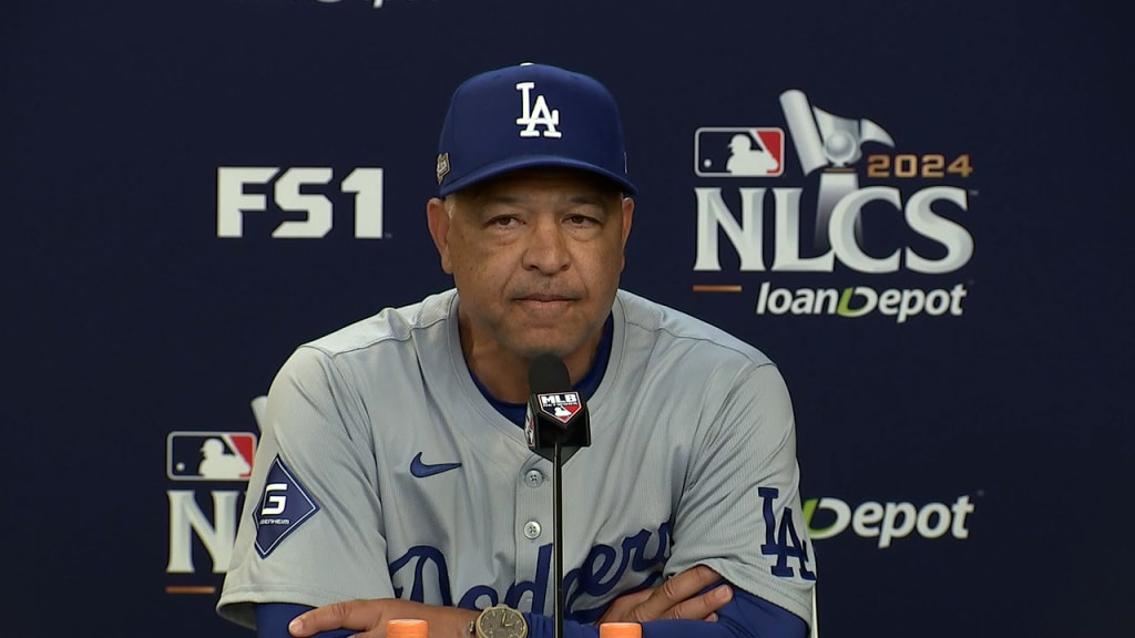 Dave Roberts on Dodgers' 12-6 loss in NLCS Game 5 | 10/18/2024 | Los  Angeles Dodgers