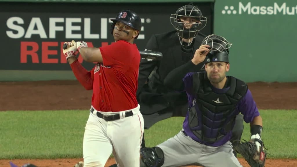 Rafael Devers has taken his place, including in the clubhouse, as