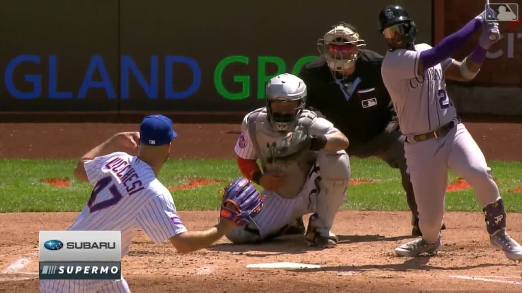 Photo: Colorado Rockies Jurickson Profar Hits RBI Double