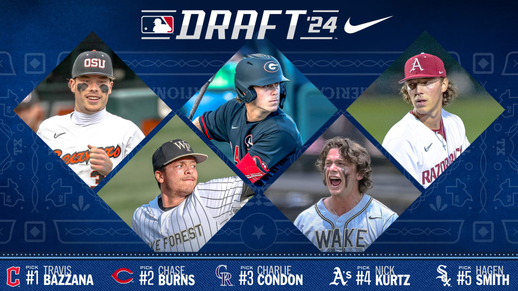 2024 MLB Draft Day 1 results and complete coverage