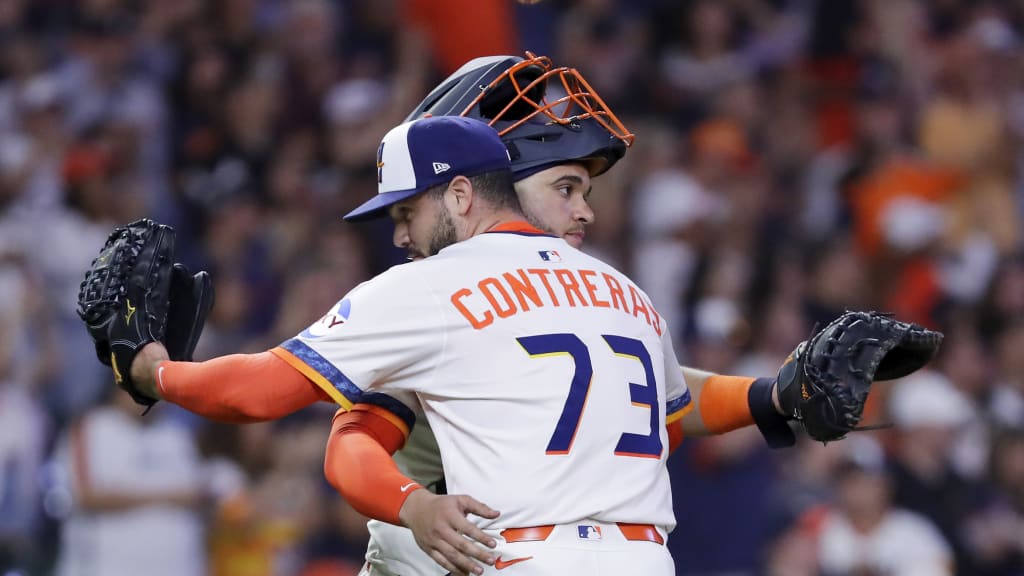 Luis Contreras seals Astros' 14-3 win