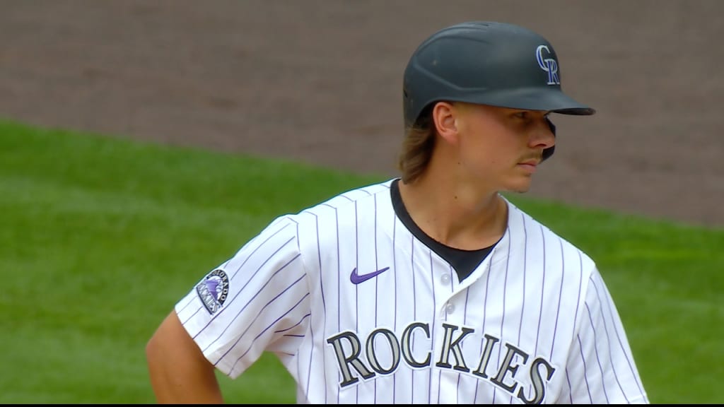 Jordan Beck breaks up no-hitter in the 6th