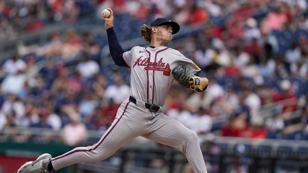 Hurston Waldrep picks up his first career strikeout