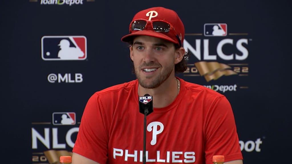 Aaron Nola on starting Game 2 of the NLCS vs. Padres | 10/18/2022 |  Philadelphia Phillies