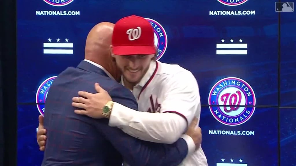 Washington Nationals officially introduce Dylan Crews