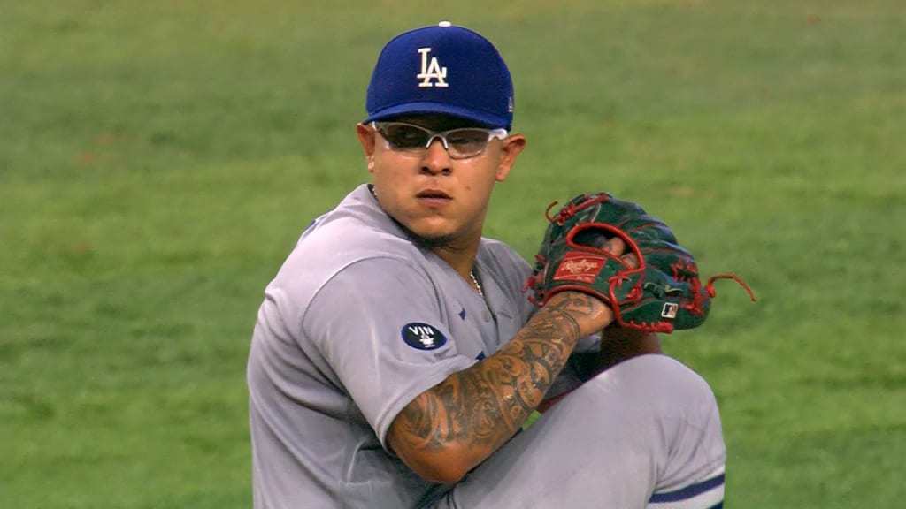 Julio Urías strikes out 12 while the Dodgers rout the Rockies 8-3 for their  8th straight win
