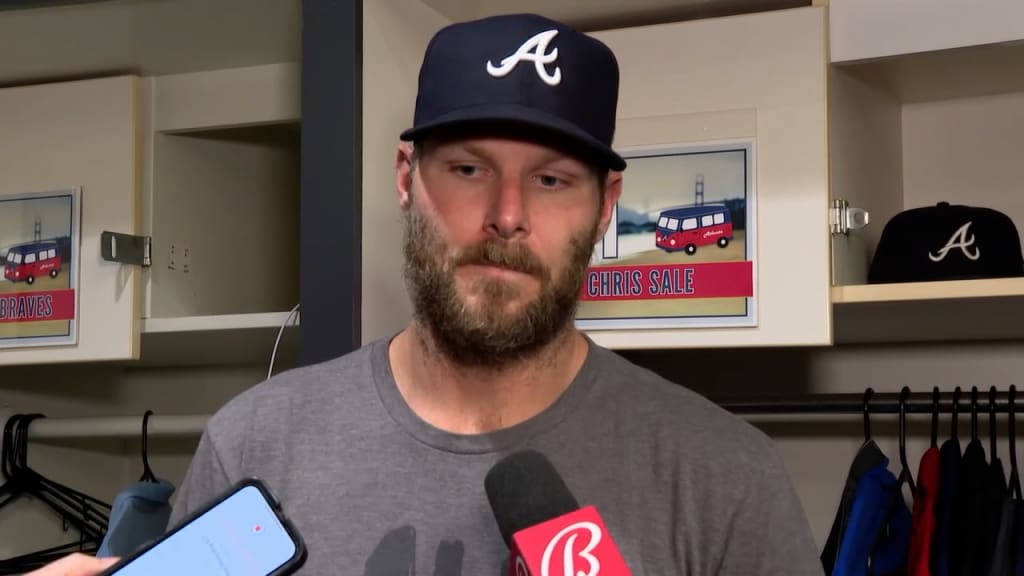 Chris Sale speaks on grinding out a win and more | 08/12/2024 | Atlanta Braves