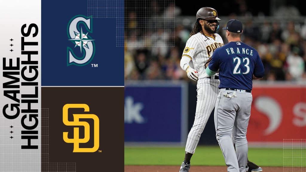 What channel is the Seattle Mariners game on today vs. San Diego