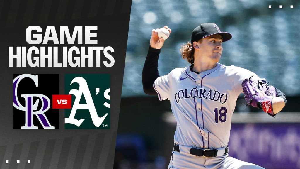 Rockies vs. Athletics Highlights | 05/23/2024 | Athletics