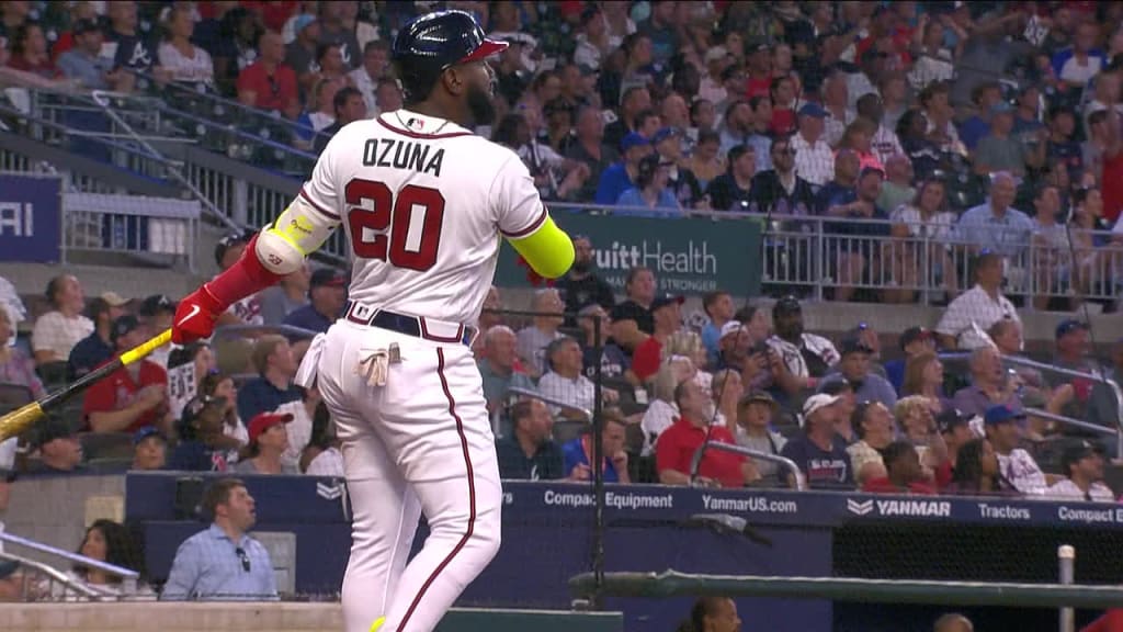 Marcell Ozuna's two-homer game, 08/21/2023