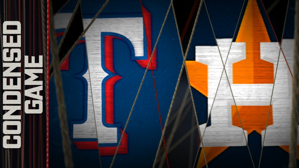 Astros vs Rangers summary online: stats, scores and highlights