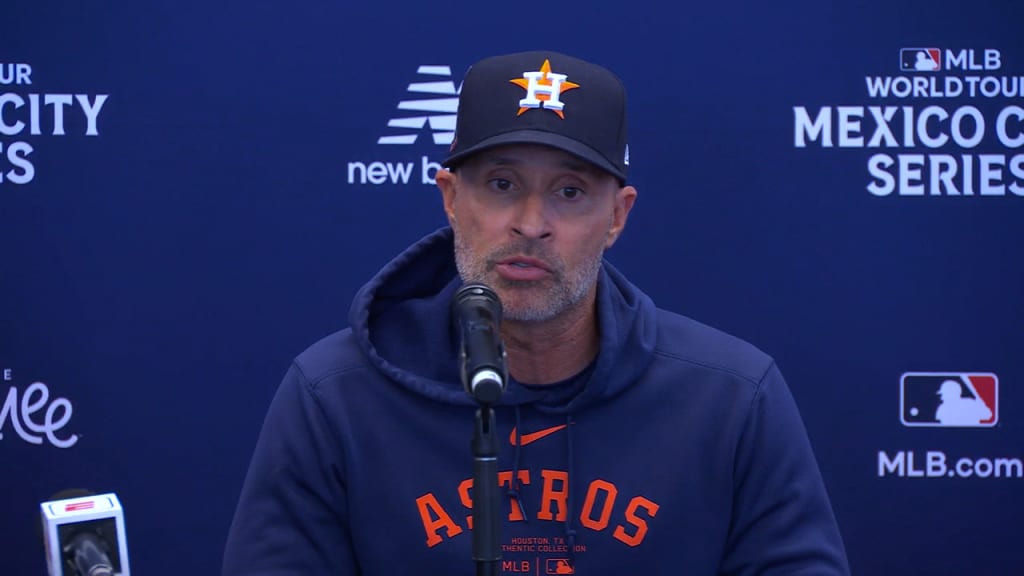Joe Espada discusses the Astros' 8-2 win